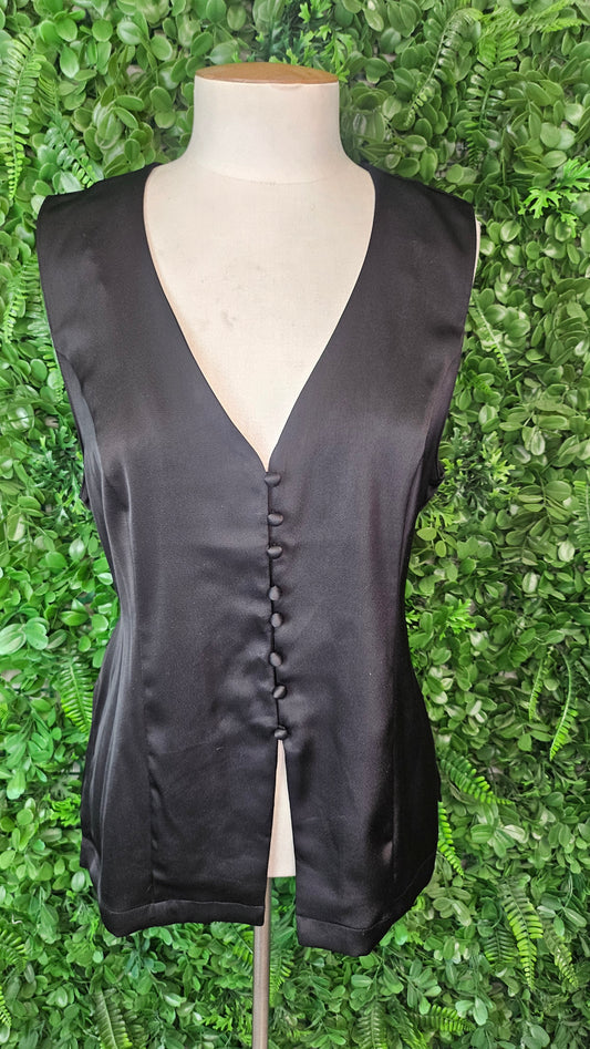 Decjuba Black Alex Satin Top BNWT (12)