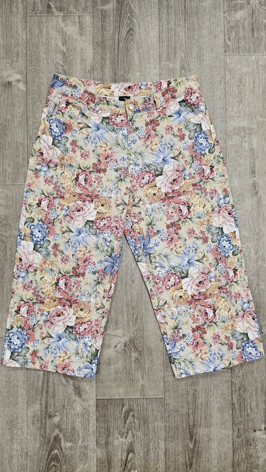 Shine On Floral Crop Jeans (14)