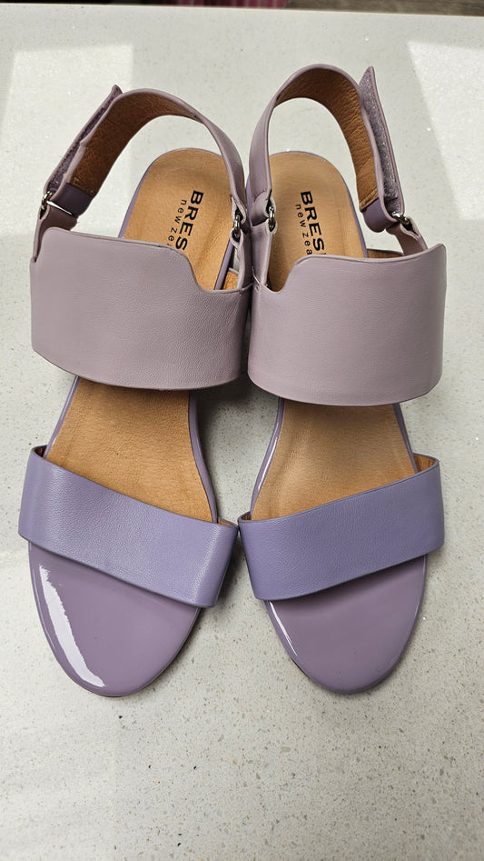 Bresley Orchid Lilac Slingback Heel NEW (40)