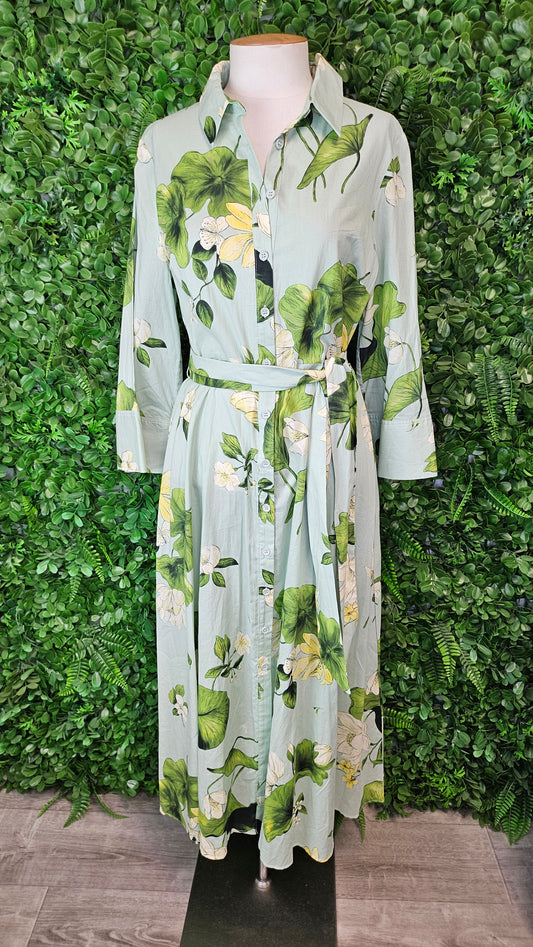 Zara Floral Shirt Dress BNWT (10-12)