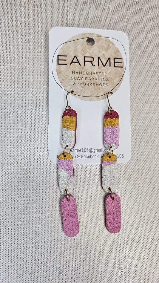 Earme 3 Drop Earring BNWT