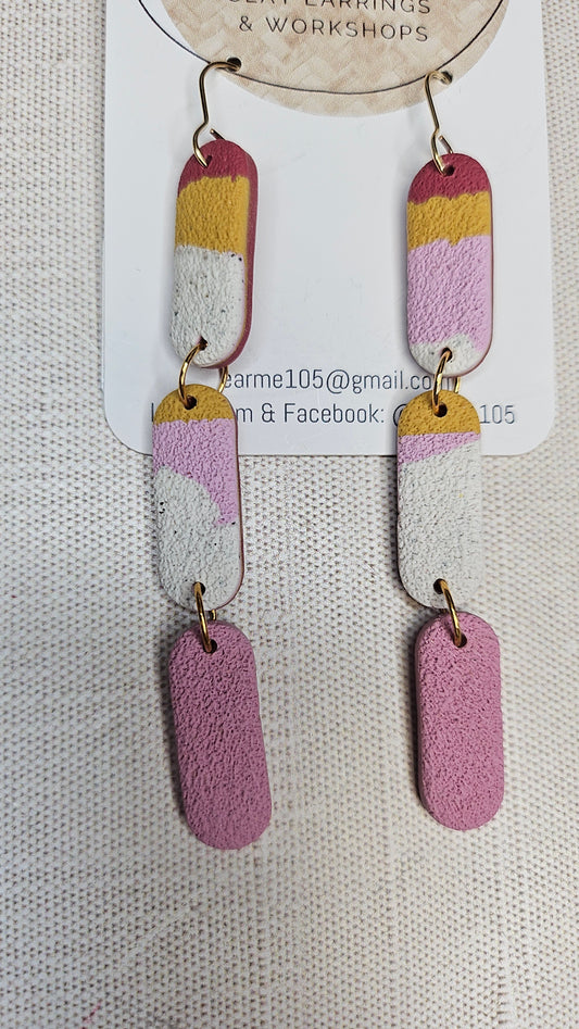 Earme 3 Drop Earring BNWT