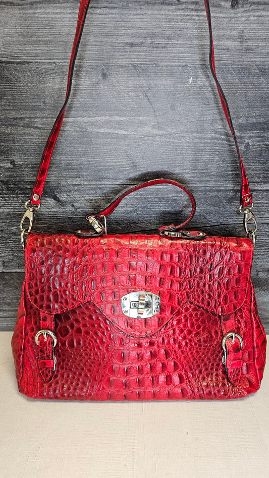 Unknown Red Satchel Bag