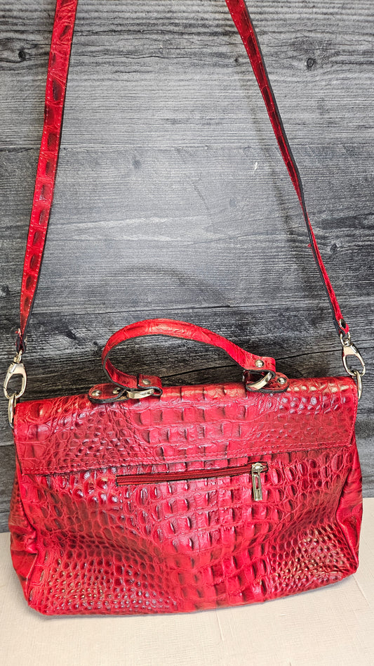 Unknown Red Satchel Bag