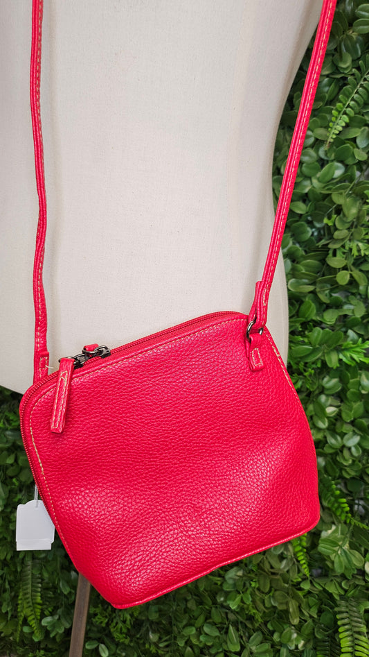 Duck Red Vegan Leather Bag