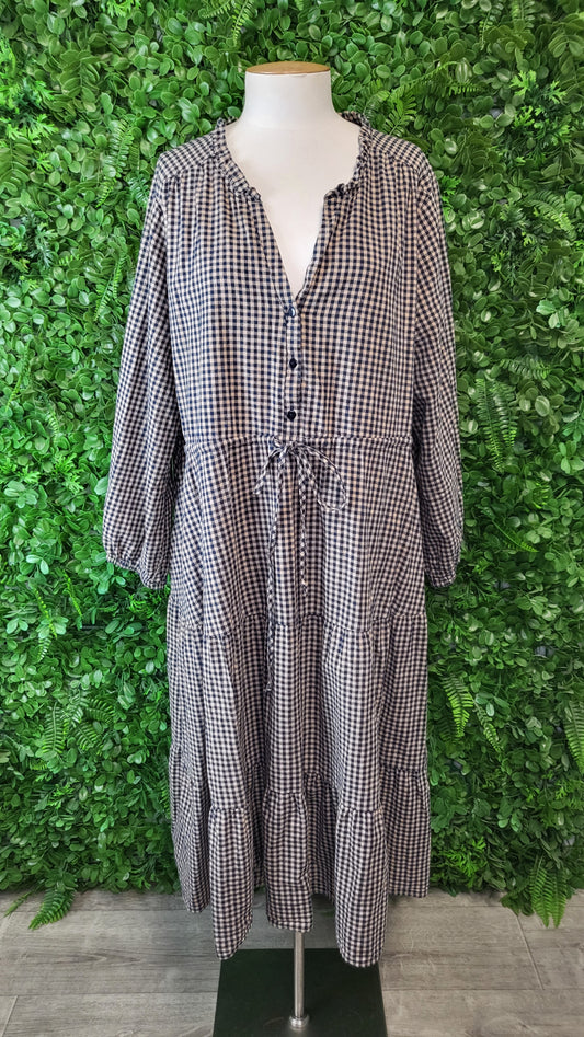 Boho Gingham Dress (16)