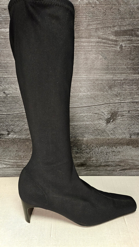 M&S Black Stretch Boot (39.5)
