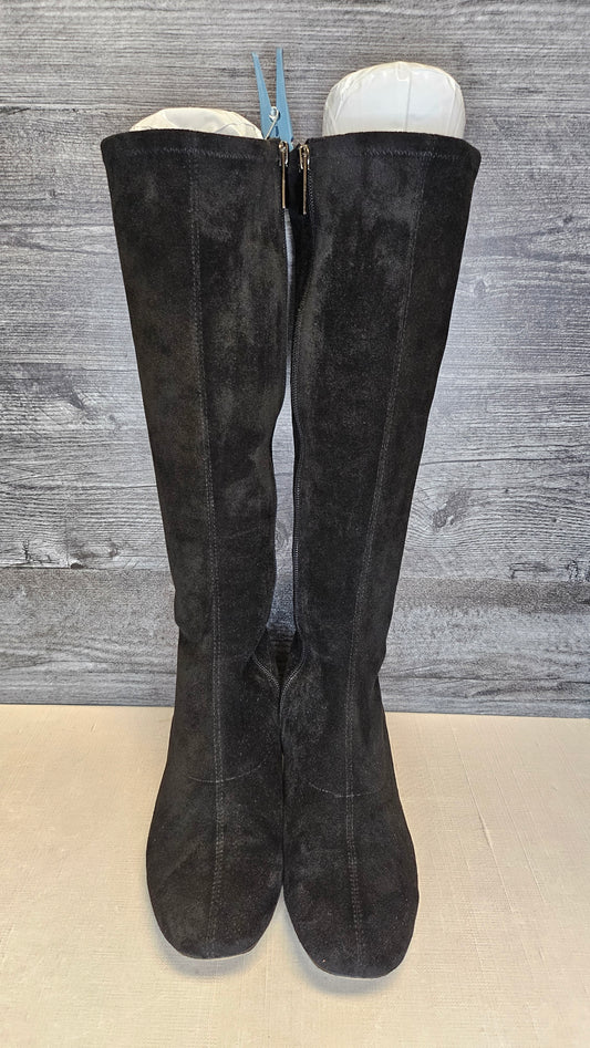 Django & Juliette Black Suede Boot (40)