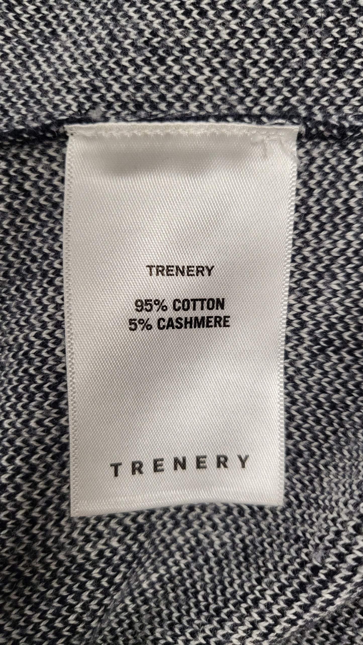 Trenery Navy/White Check Knit (10)