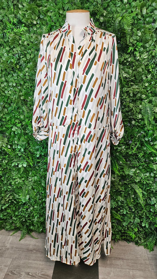 Drama The Label Print Retro Maxi Dress (10)