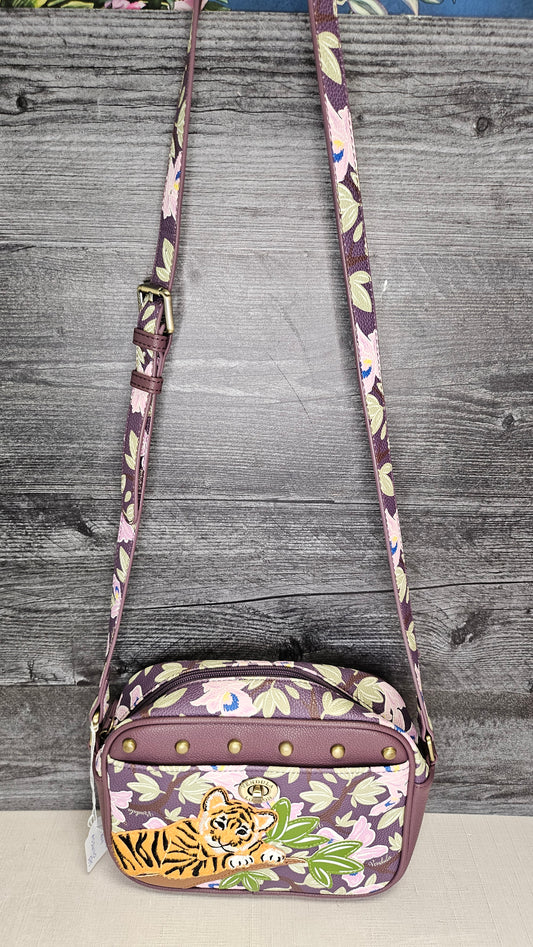 Vendula London Plum Animal Park Bag 22x16x8cm