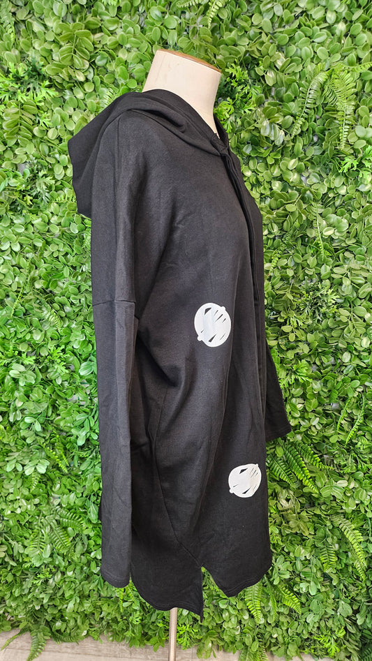 Zafina Black Hoodie Dress (14-16)