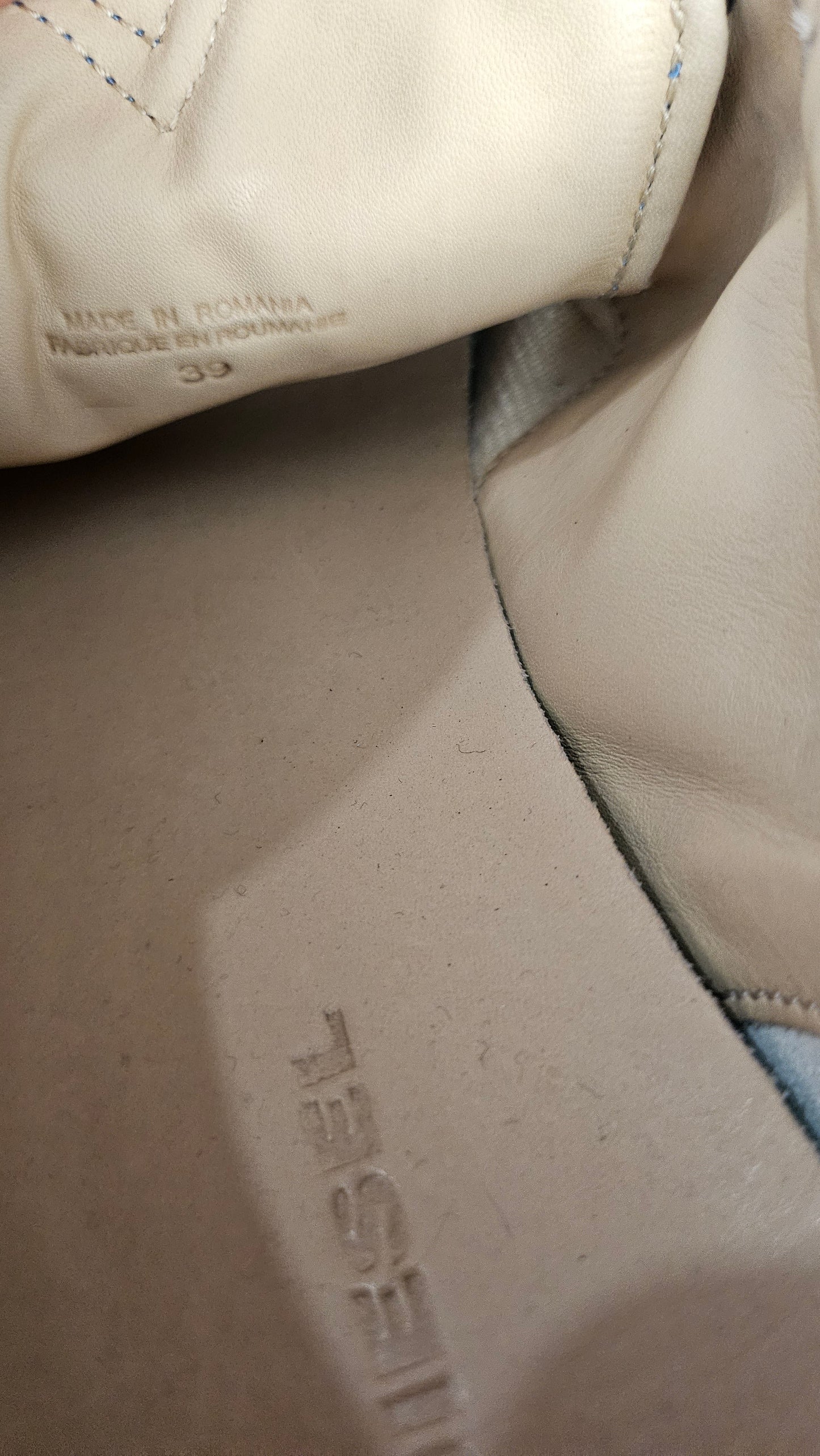 Diesel Blue Metallic Sneakers (39)