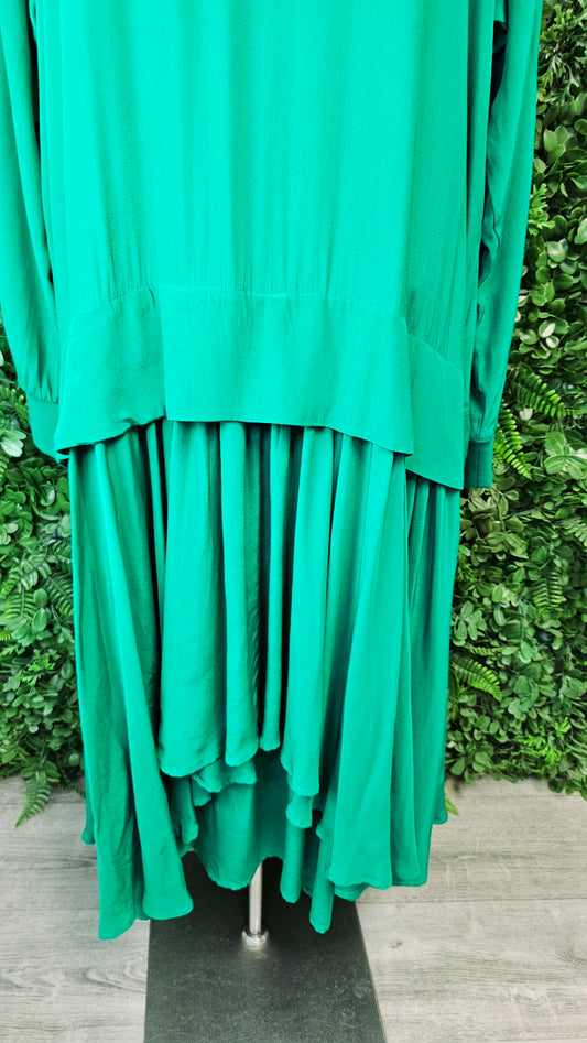 Curate Emerald Green All You Need Dress (16)