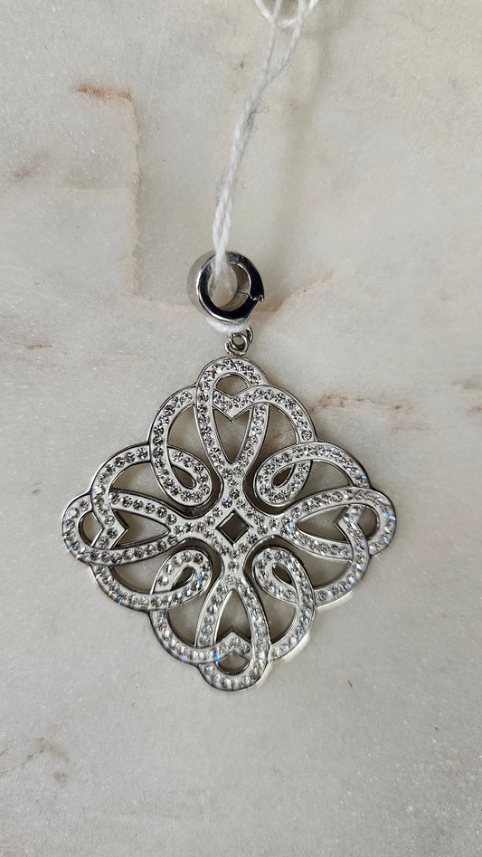Kagi Silver Pendant