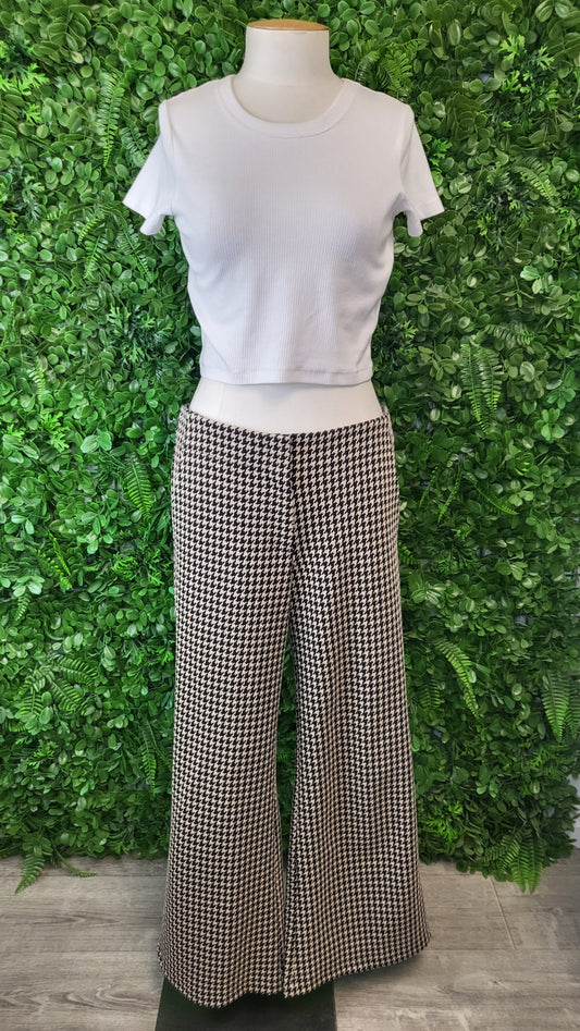 Storm Herringbone Flare Pant (10)