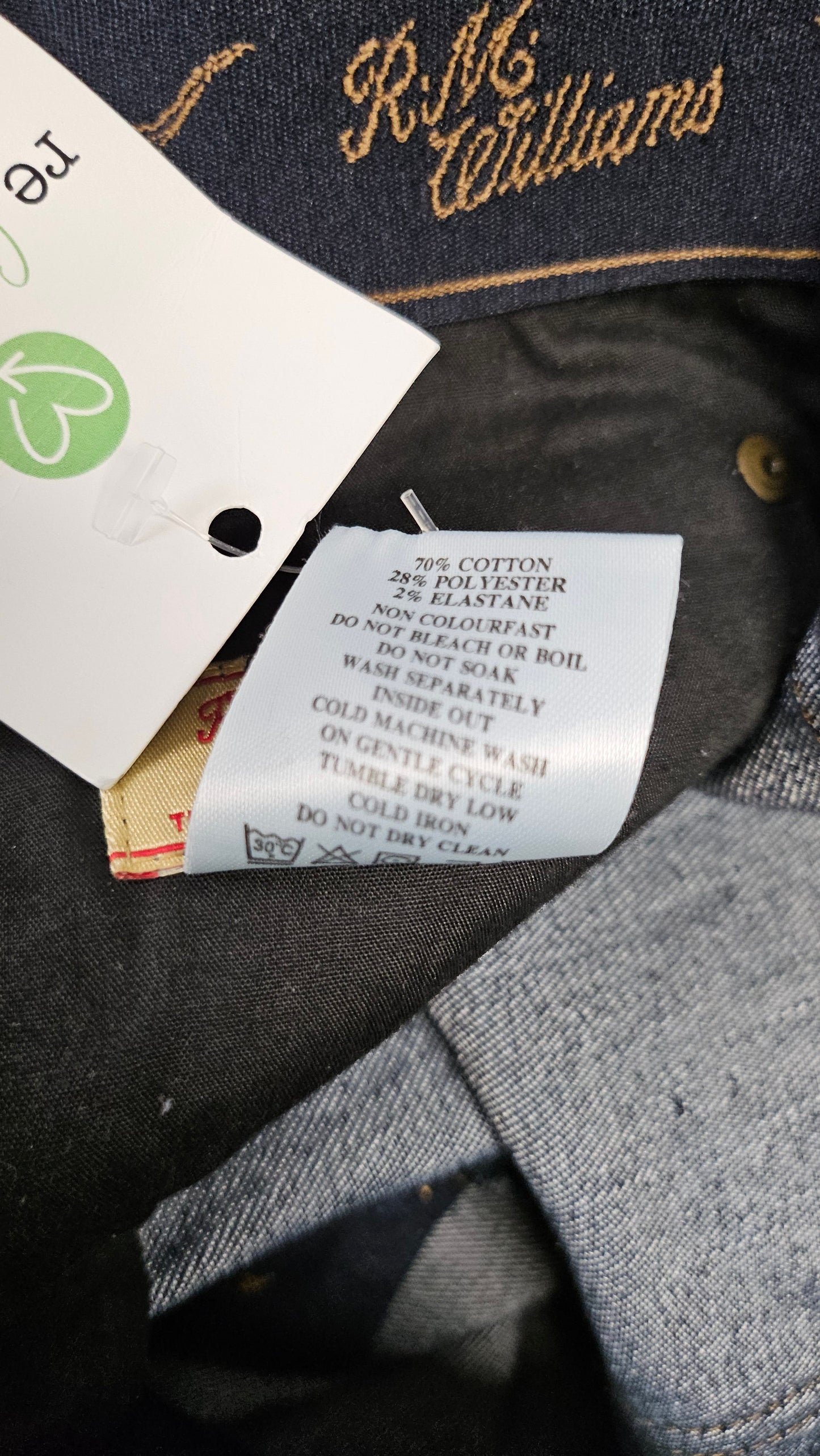 RM Williams Dark Denim Straight Leg Jean (16)