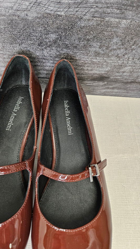 Isabella Anselmi Chocolate Patent Mary Jane (39)