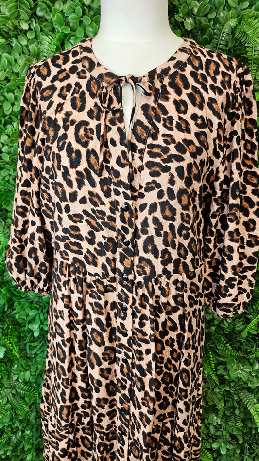 Shine On Animal Print Dress (16)