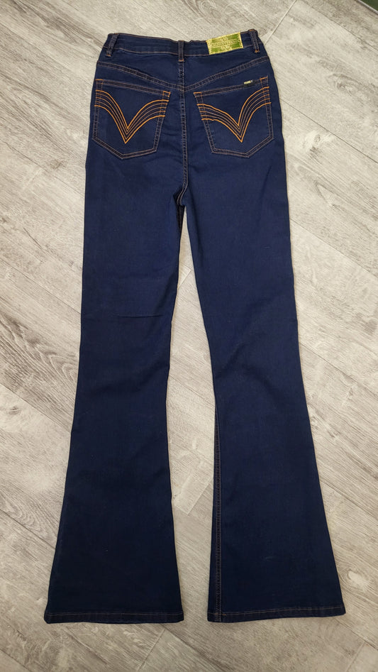 Honey Denim Ink Bowie Jean BNWT (8)