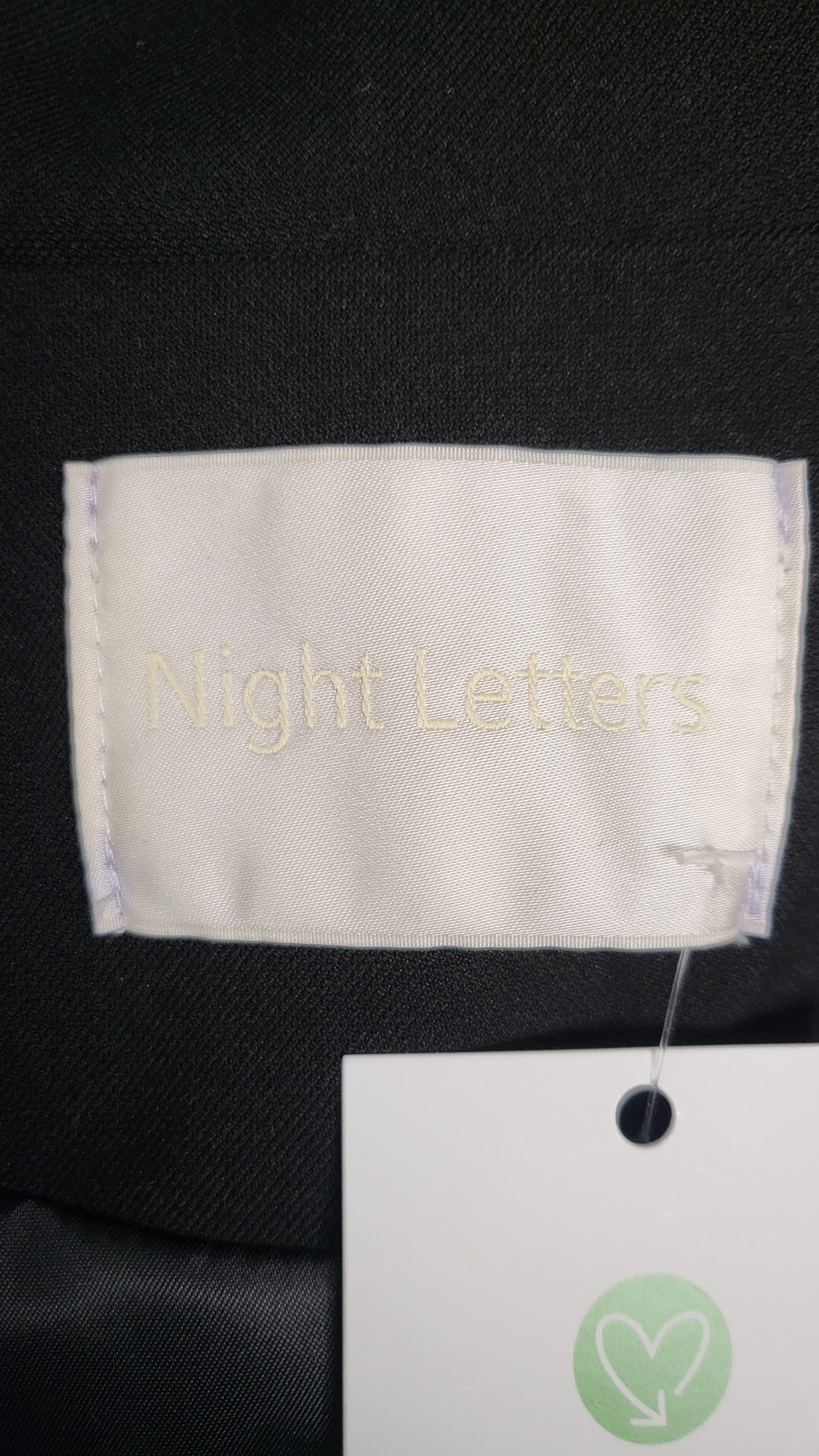 Night Letters Black Dress Coat (12)