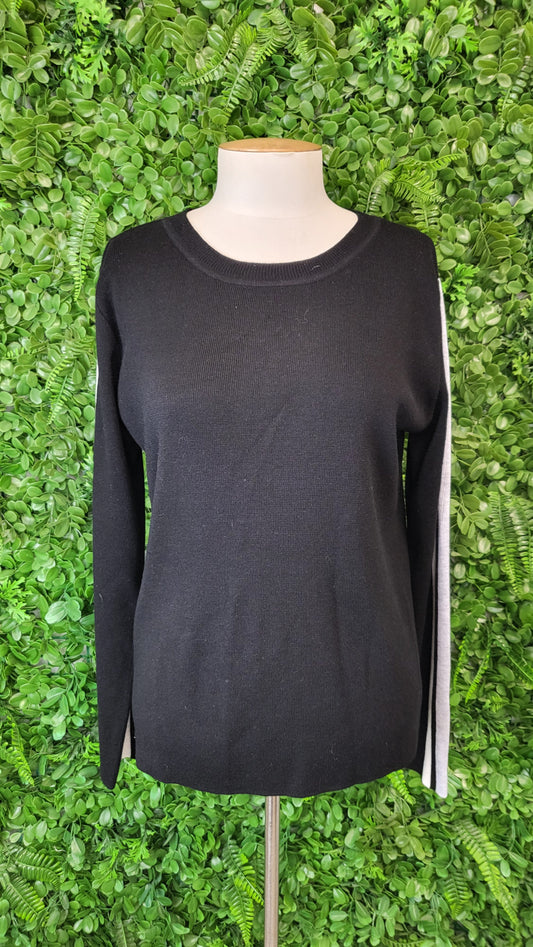 Drama The Label Black Splice Knit (12)
