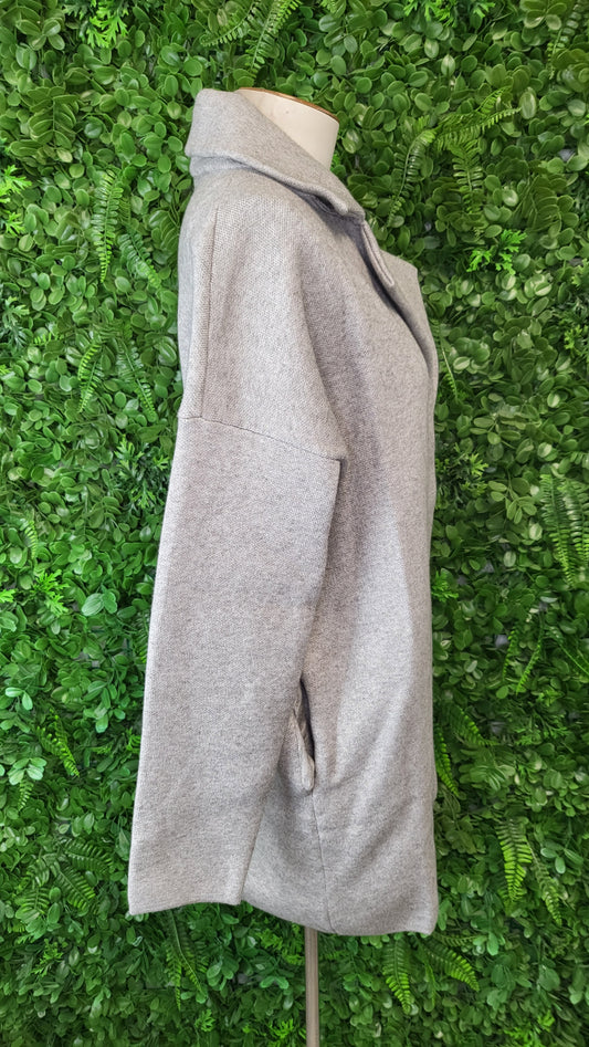 Little Lies Grey Knit Jacket (10-12)