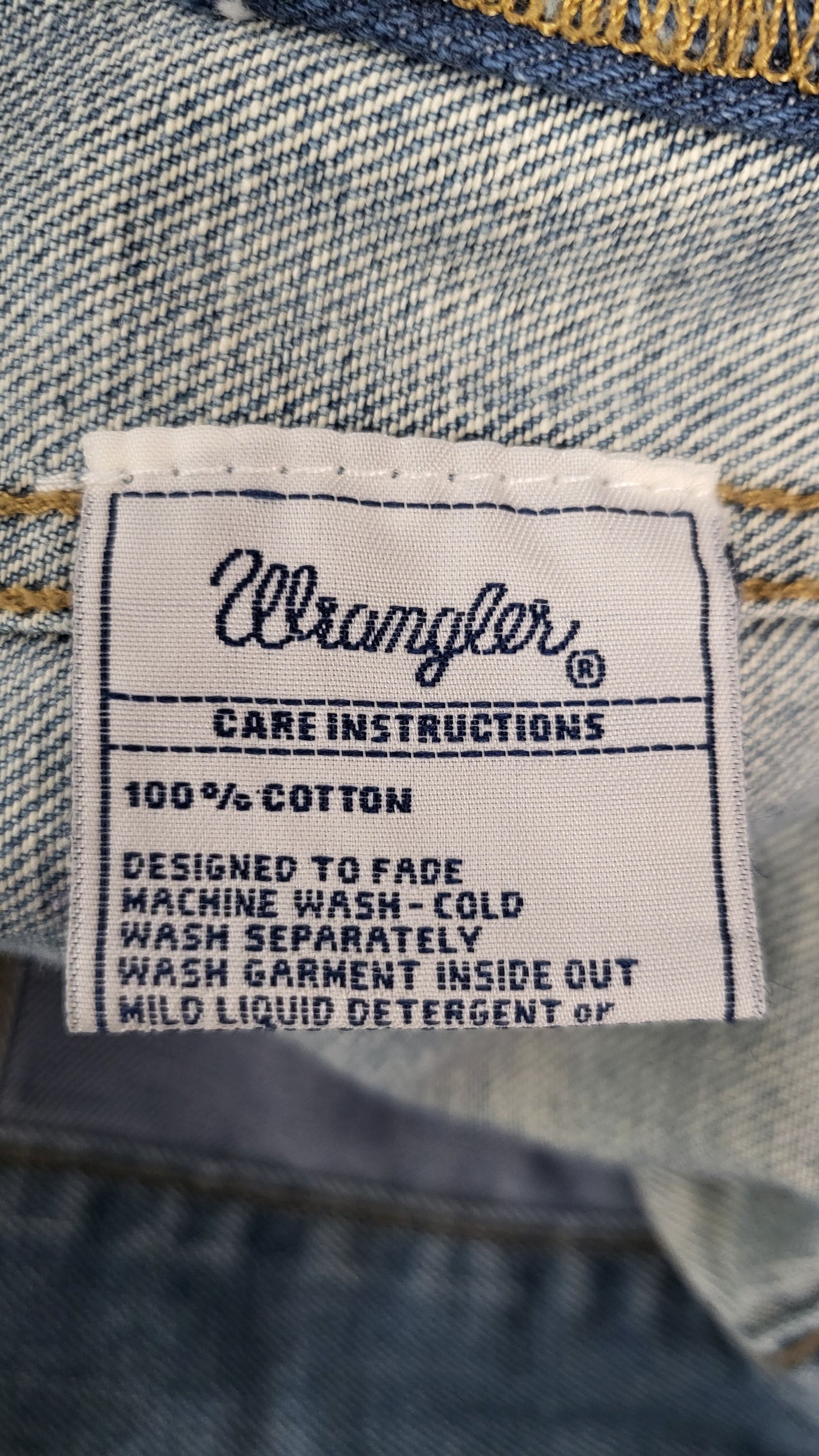 Wrangler Washed Western Denim Jacket (10)