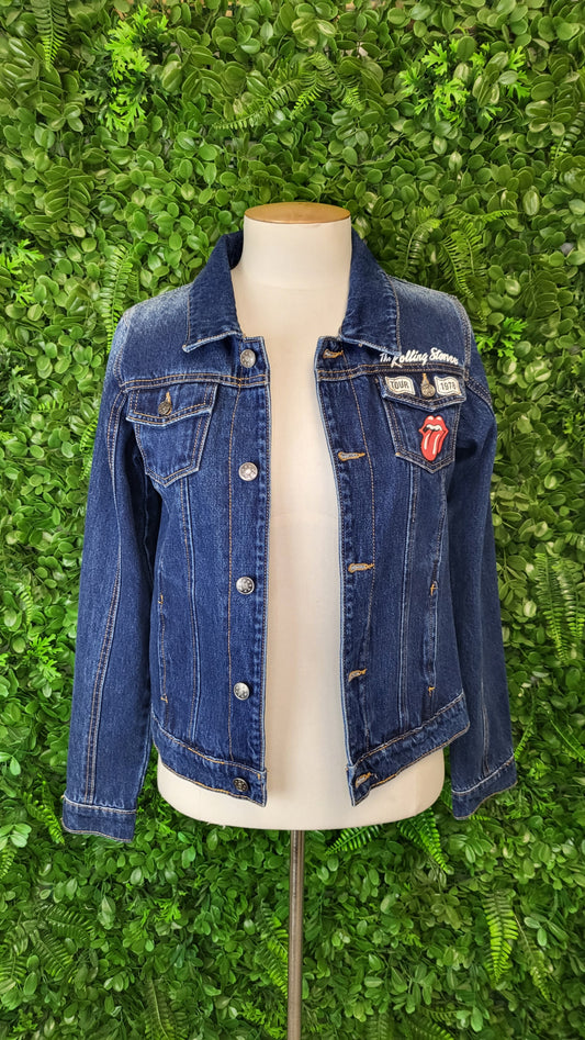 Rolling stones Ink Denim Jacket (8-10)