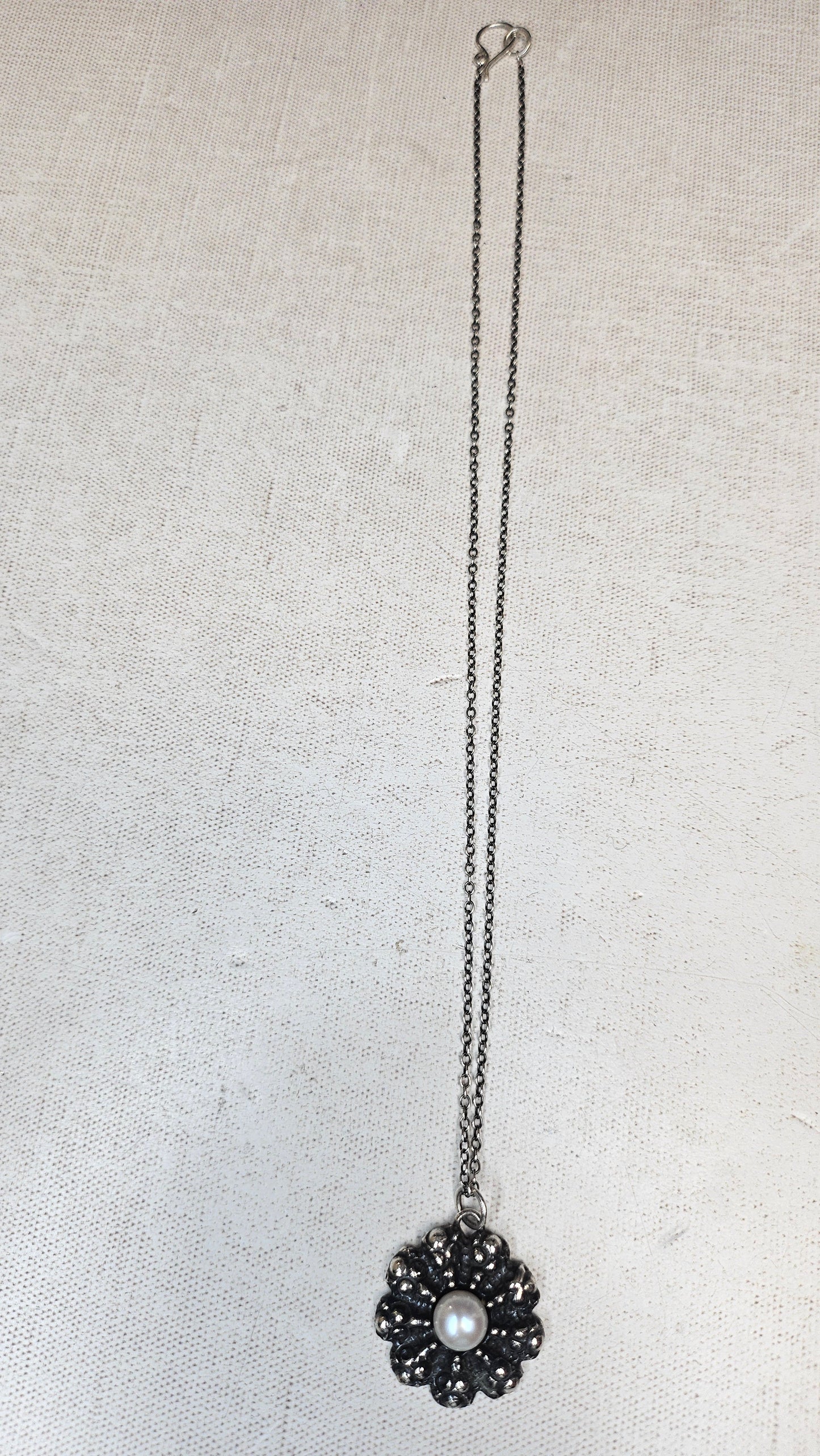 Sand Dollar Sterling Silver Louise Douglas 47cm Chain