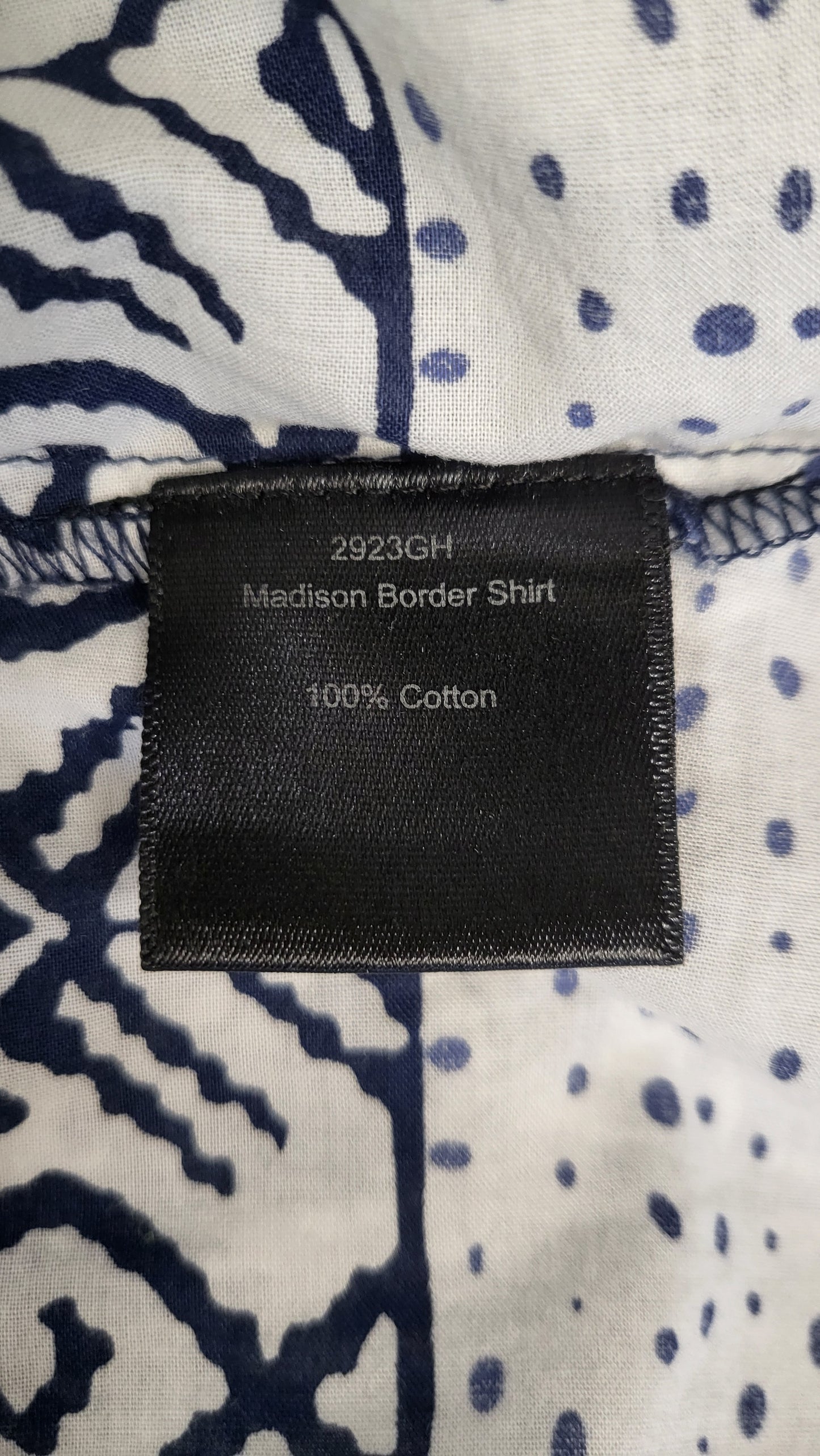 Verge Print Cotton Blouse (12)