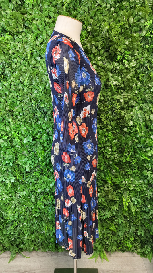 Annah Stretton Floral Ribbed Dress (10)