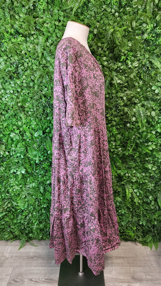Juliette Hogan Pink Tiered Dress (10)
