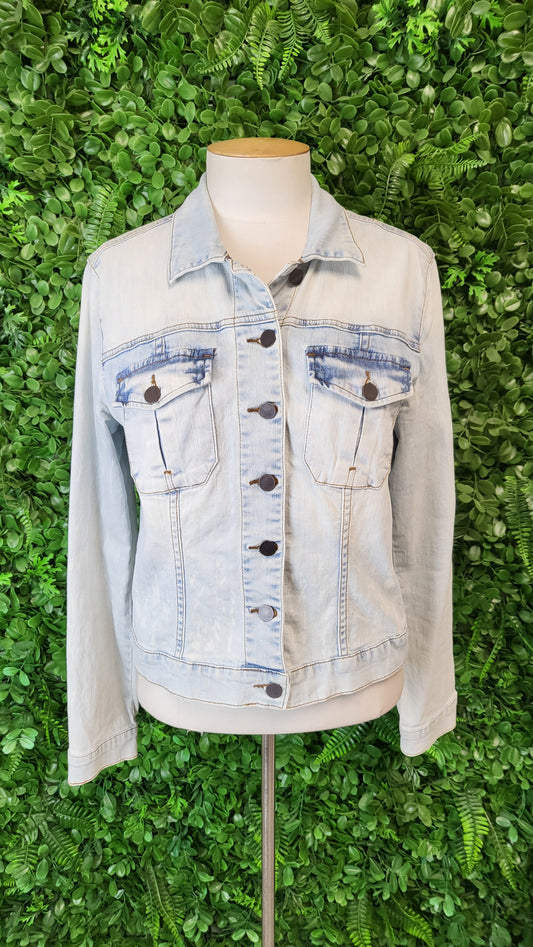 Kut Bleach Wash Amelia Jacket (12)