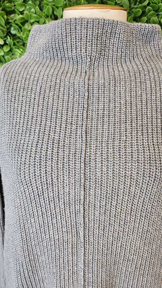 Kinney Grey High Neck Knit (10-12)