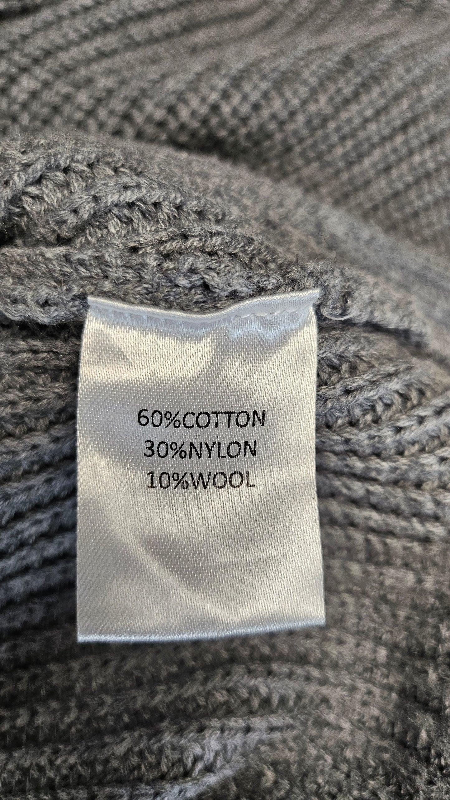Kinney Grey High Neck Knit (10-12)