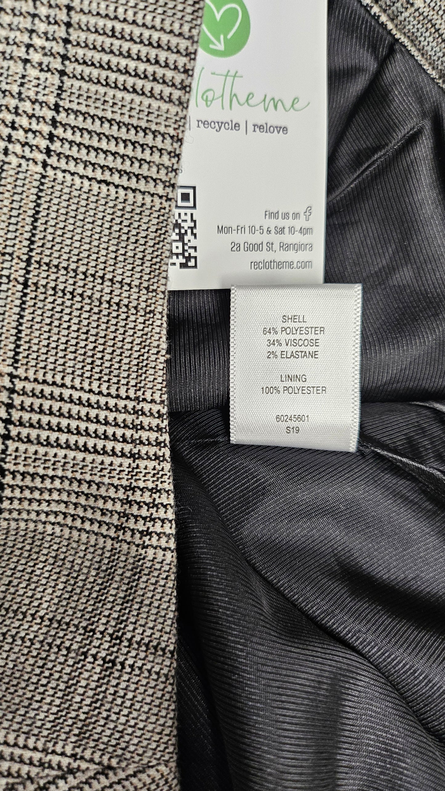 Witchery Grey Check Pant (8)