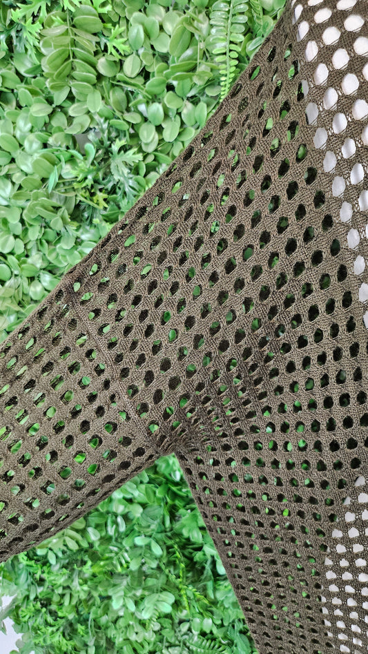 Playlist Olive Loop Knit Top (14-16)