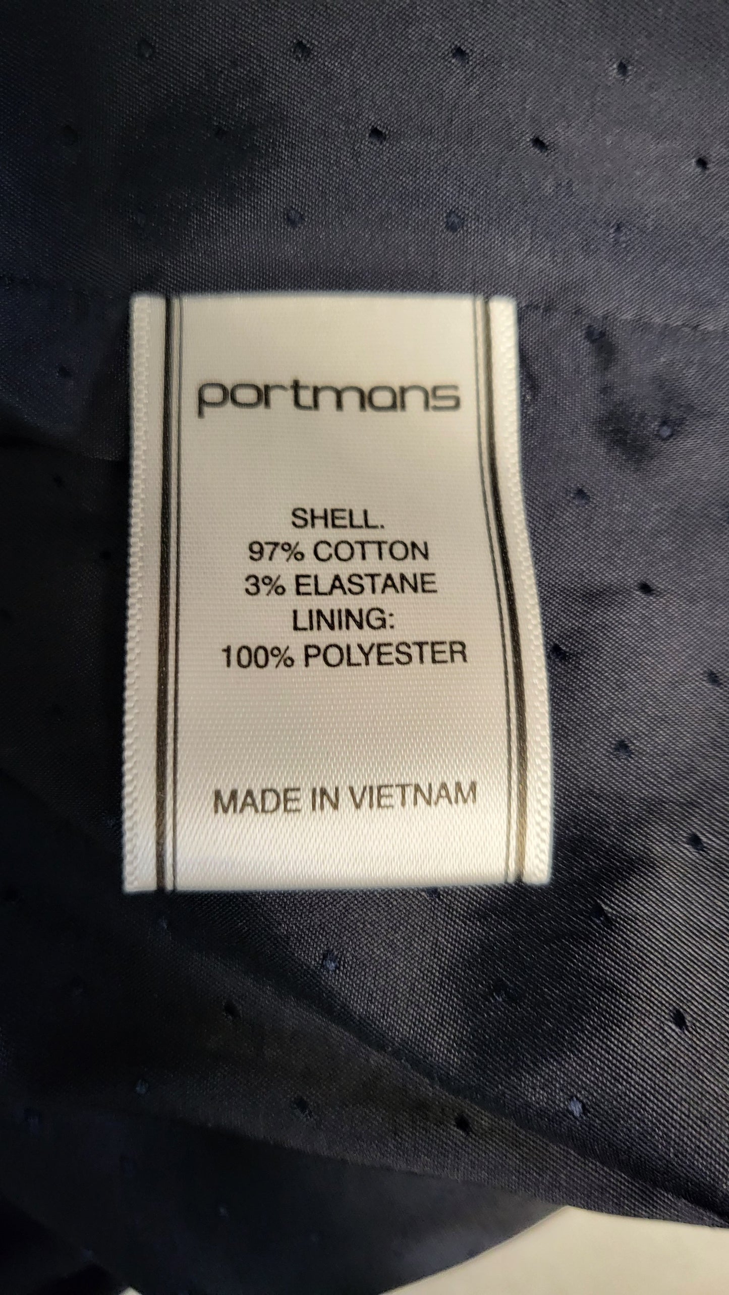 Portmans Navy Trench Coat (16)