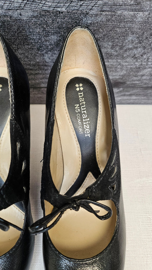 Naturalizer Black Mary Jane Heels (38)