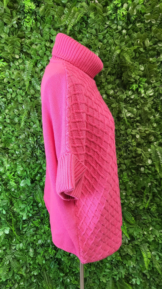 Foil Pink Cable Knit (12)