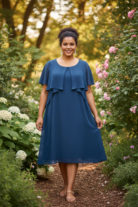 Obi Teal Waterfall Dress (18)
