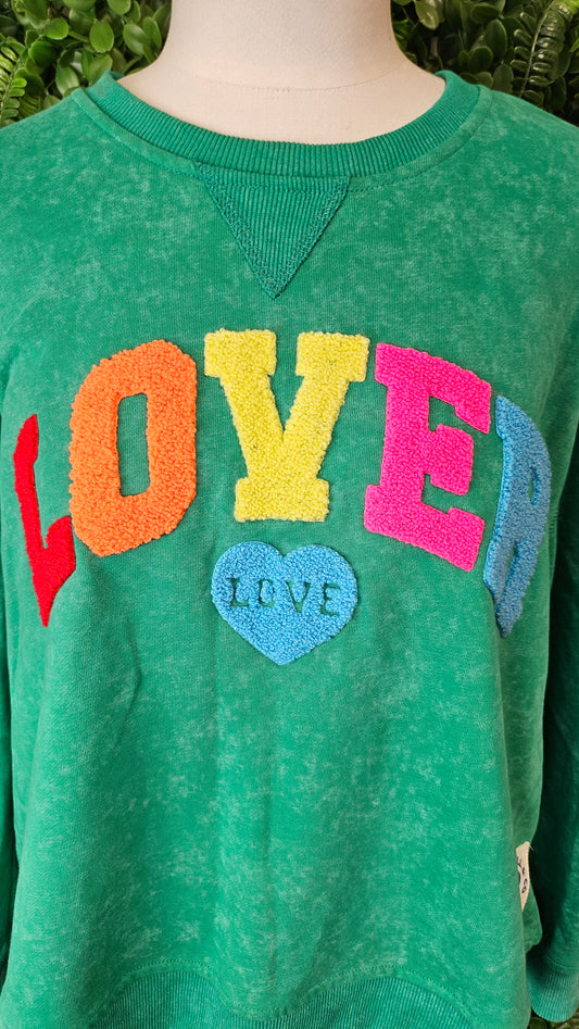 Hammill + Co Green Logo Sweat (10)
