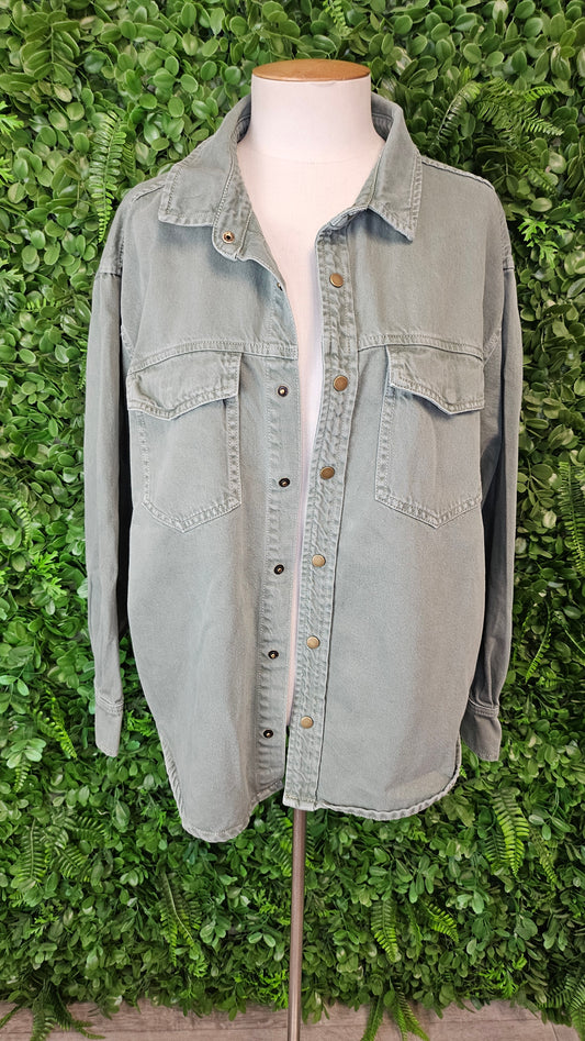 Foxwood Green Denim Shacket (12)