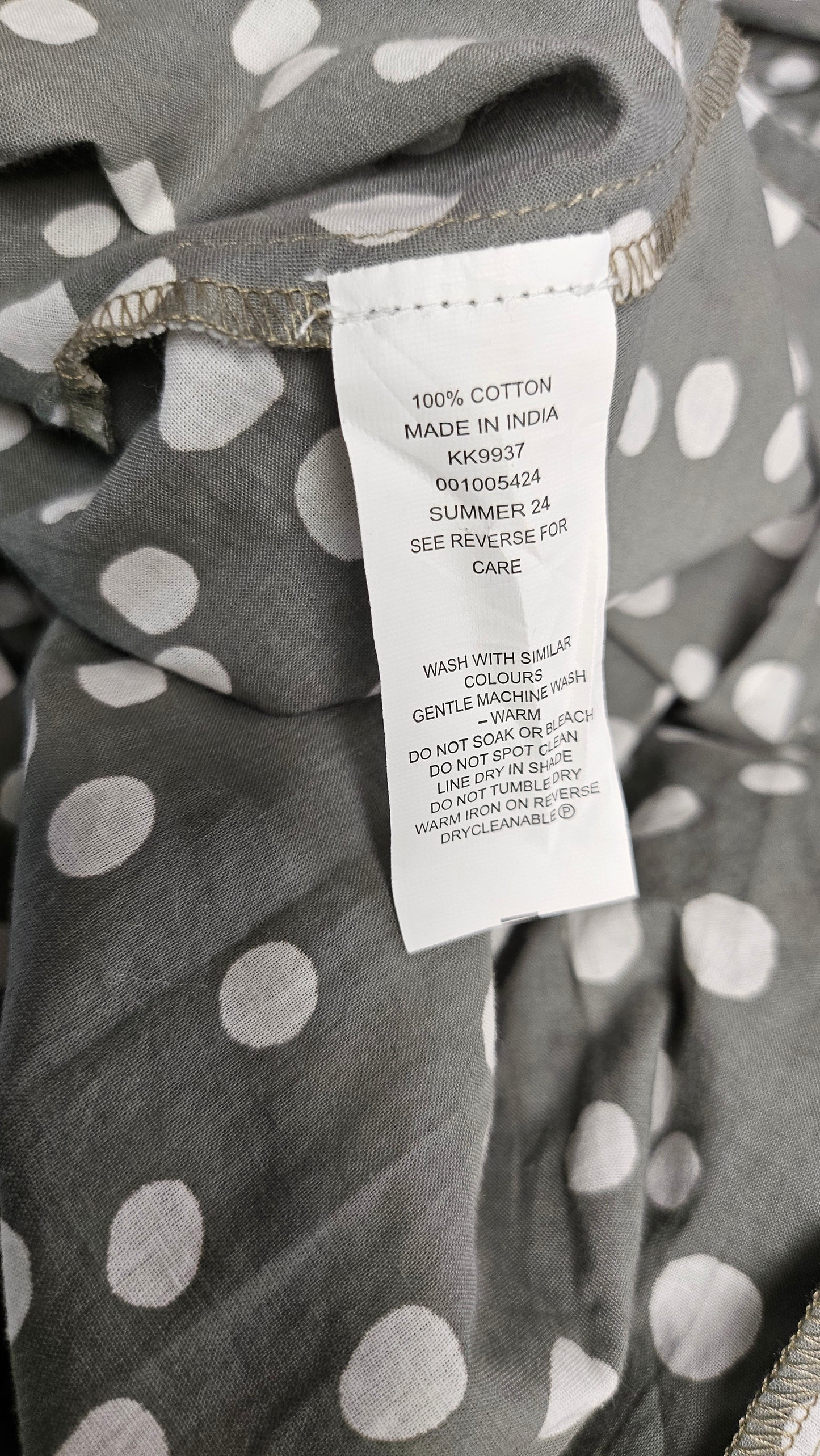 K+K Sage Spot Blouse (20-22)