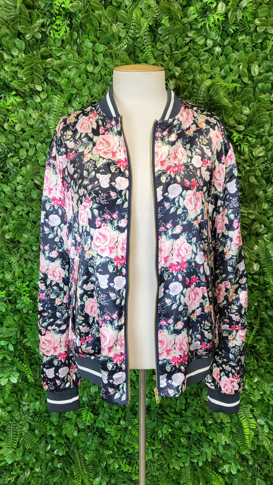 Beau Hudson Floral Print Bomber Jacket (10)