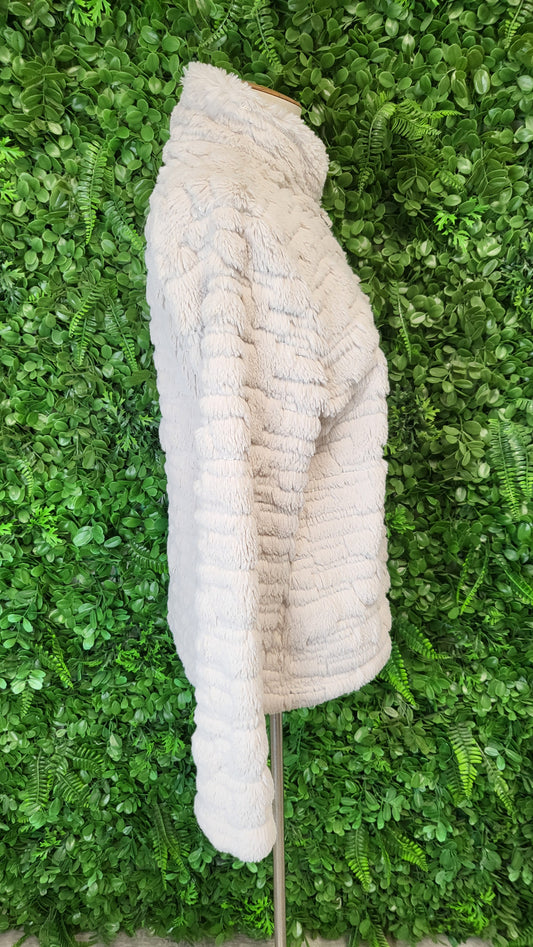 Dylan Cream Faux Fur Bomber (10)