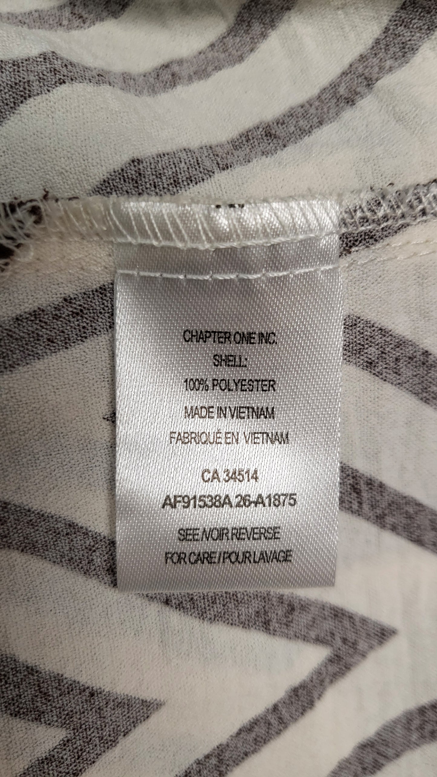 Tamara H Cream/Coco Print Top BNWT (16)