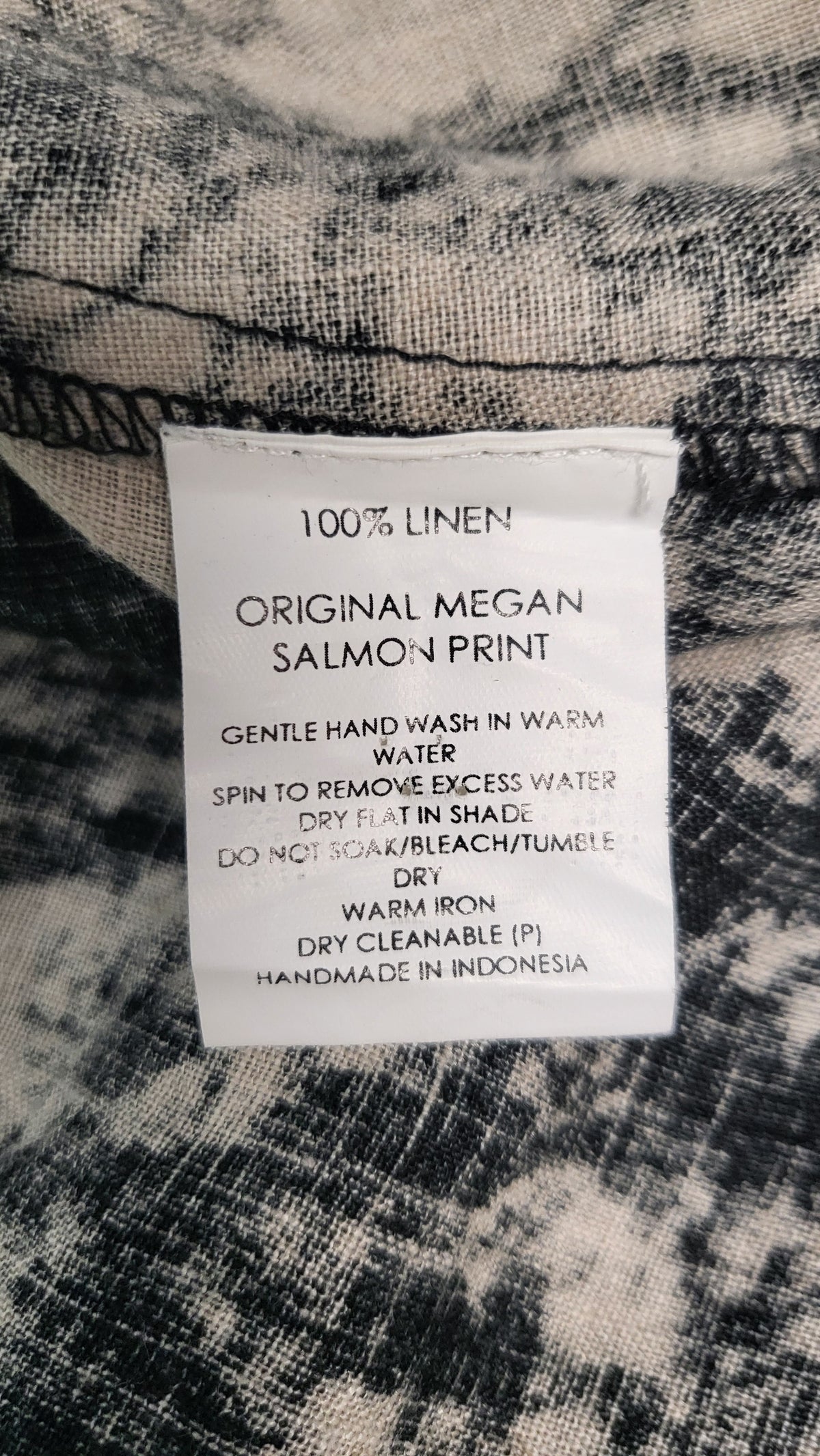 Megan Salmon Print Linen Dress Jacket (16)