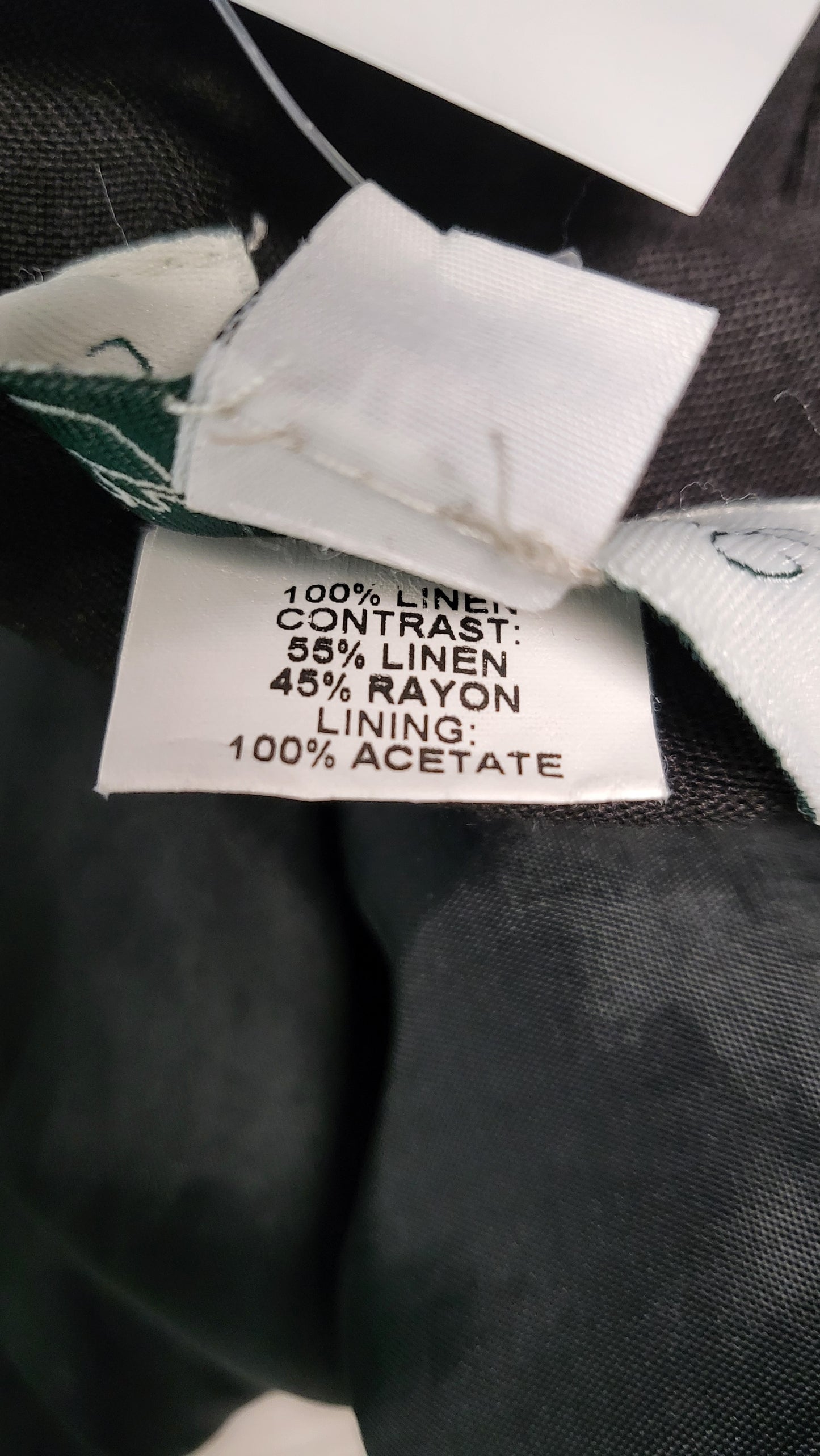 Daryl S Black Linen Blend Blazer (16)